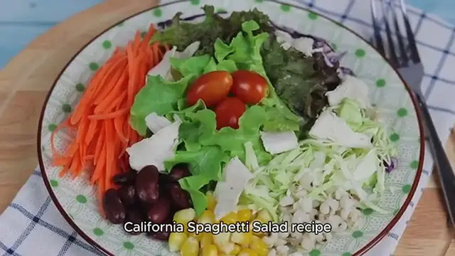 Video thumbnail for California Spaghetti Salad recipe