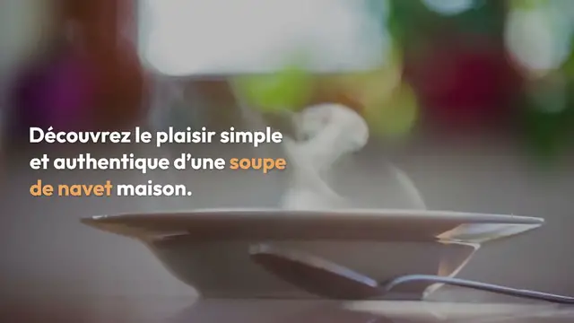 Video thumbnail for Soupe de Navet Savoureuse et Réconfortante