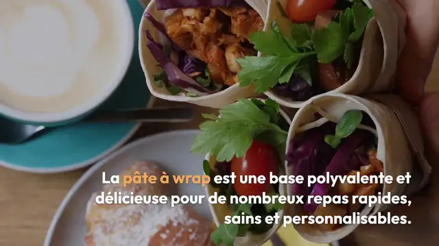 Video thumbnail for Pâte à wrap : La recette la plus simple
