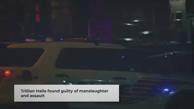 'Video thumbnail for Georgia Man Found Guilty of Shooting 19-Year-Old to Death in Self-Defense Case'
