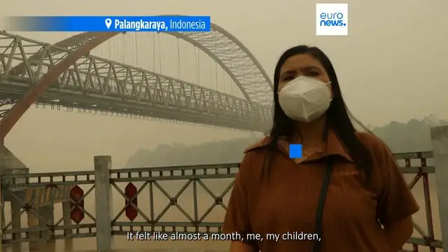 Video thumbnail for How toxic wildfire haze is affecting daily life in Indonesia's cities