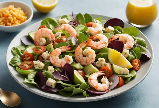 Video thumbnail for Refreshing Seafood Salad