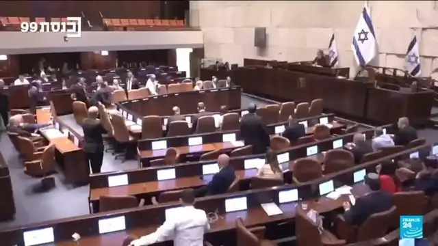 'Video thumbnail for Israel bill to allow death penalty for 'terrorists' passes first vote in parliament'
