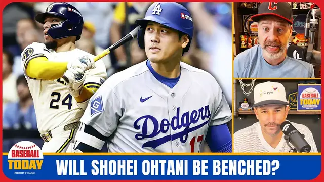 Video thumbnail for Are the Dodgers about to BENCH Shohei Ohtani? | Baseball Today