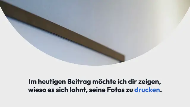 Video thumbnail for Fotos hochwertig drucken lassen ☀️ [Erfahrungen & Empfehlungen]