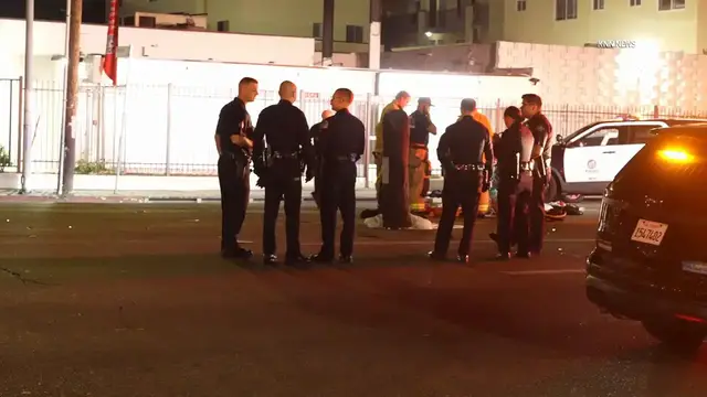 Video thumbnail for US, Los Angeles: Van Nuys Fatal Hit-and-Run Strikes Woman.