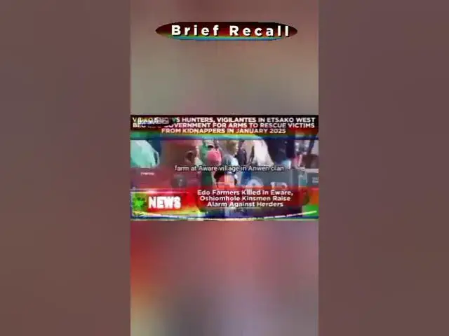 Video thumbnail for Brief Recall @12pm 28 2