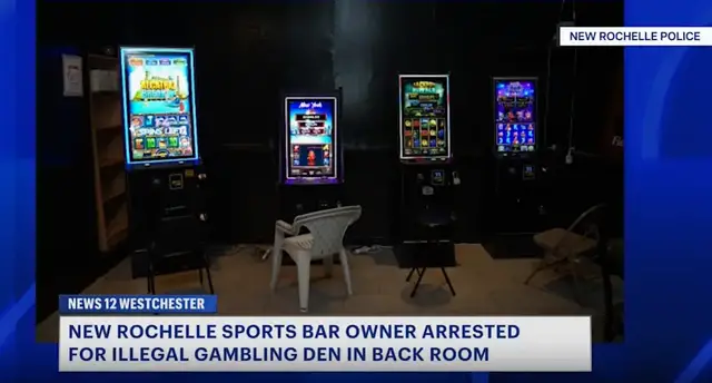 Video thumbnail for Police: Illegal gambling devices seized from New Rochelle bar; owner arrested