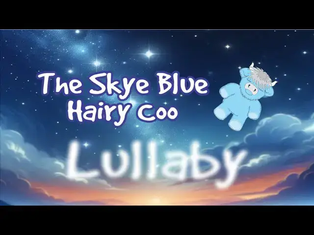 Video thumbnail for The Skye Blue Hairy Coo Lullaby for babies to go to sleep