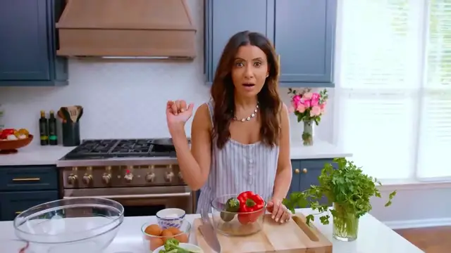 'Video thumbnail for Mediterranean Vegetable Frittata _ The Mediterranean Dish(720P_HD)'