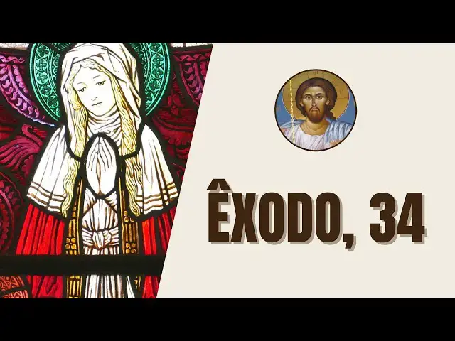 Video thumbnail for Êxodo, 34 - "O Senhor disse a Moisés: “Talha duas tábuas de pedra semelhantes  às primeiras"