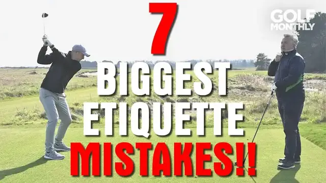 'Video thumbnail for Golf Etiquette Mistakes To Avoid'