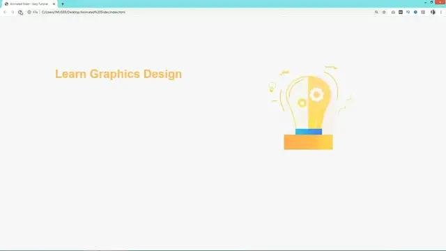 Video thumbnail for How To Make Slider In HTML And CSS Website _ Animated Image Slider Design Using HTML CSS