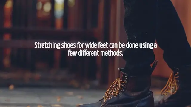 Video thumbnail for How To Stretch Shoes For Wide Feet