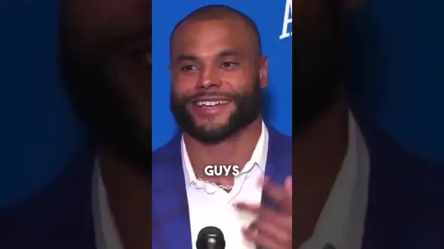 Video thumbnail for #Cowboys Dak Prescott wants his legacy to be “A man my Mom would be proud of.”