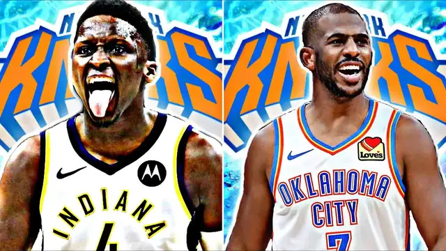 'Video thumbnail for knyt: knicks rumors: chris paul & victor oladipo trade scenarios to new york!'