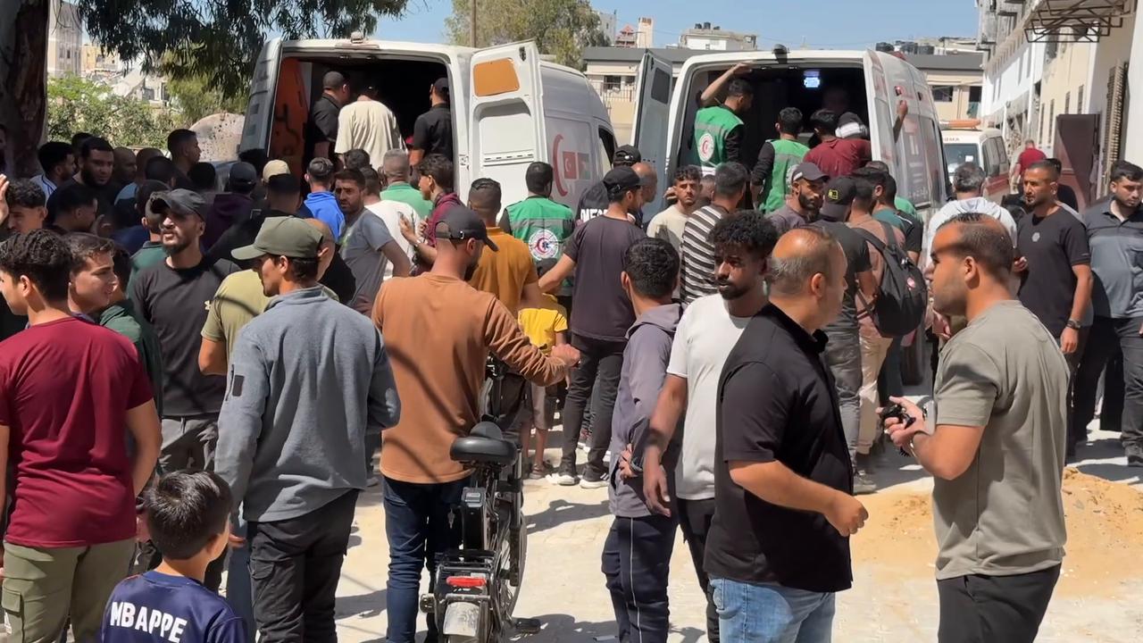 Video thumbnail for Israeli Strike Hits Gaza Police 29.