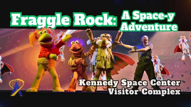 Video thumbnail for Full Fraggle Rock Spacey Adventure Show at Kennedy Space Center