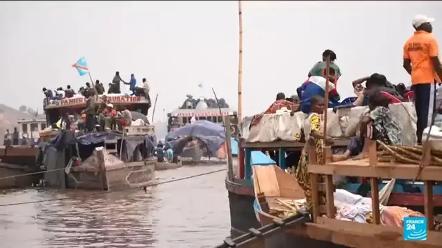 Video thumbnail for Ebola in DRC: Authorities step up river patrols as Kinshasa fears grow