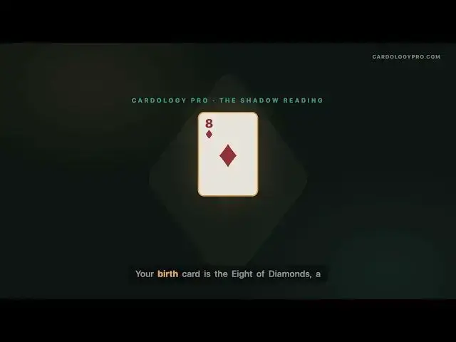 Video thumbnail for The Shadow of the 8♦ — The Businessman | Cardology Pro