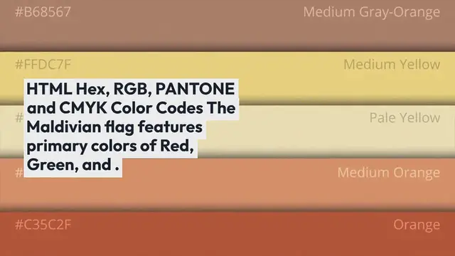 Video thumbnail for Maldives Flag Colors