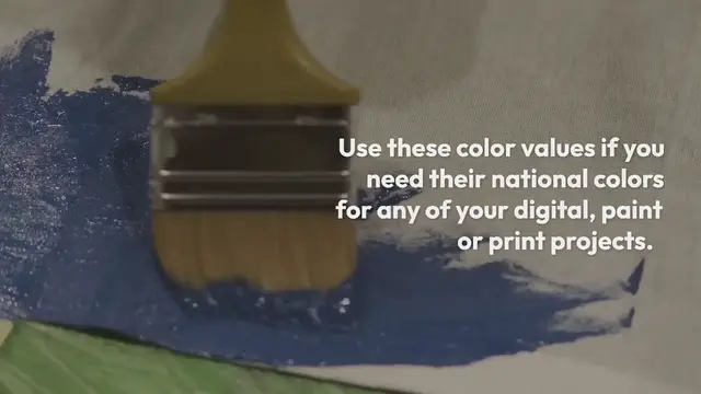 Video thumbnail for Lesotho Flag Colors