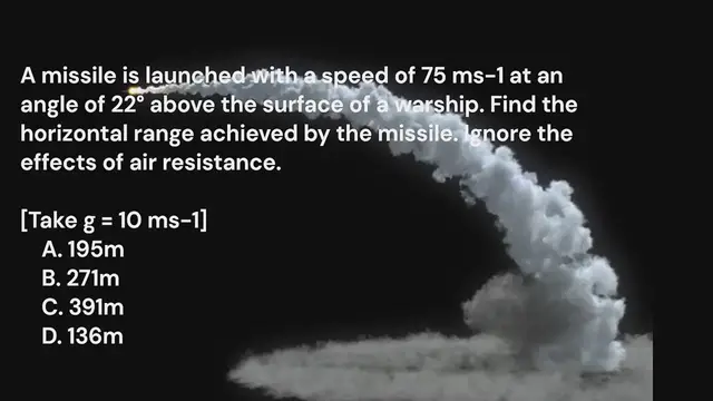 Video thumbnail for Physics UTME 2023 Past Question: Solution for Question 4