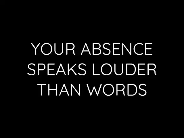 Video thumbnail for The Value of Your Absence: Motivational Quotes for Personal Growth