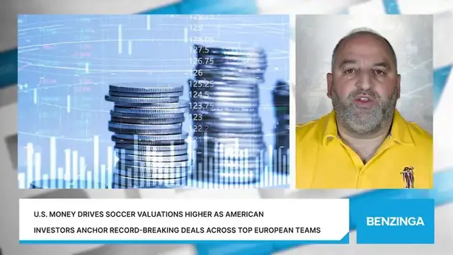 'Video thumbnail for U.S. Money Drives Soccer Valuations Higher As American Investors Anchor Record-Breaking Deals Across Top European Teams'