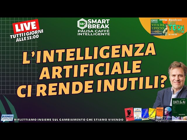Video thumbnail for L’intelligenza artificiale ci rende inutili? - SmartBreak