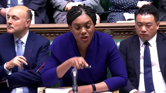 Video thumbnail for PMQs: Rachel Reeves left shaking her head as Kemi Badenoch takes aim at Labour's 'lack of growth'