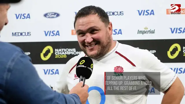 Video thumbnail for Jamie George confident England will lift the World Cup