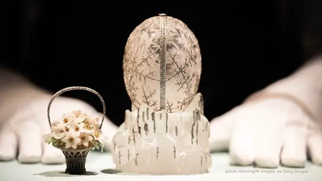 Video thumbnail for Fabergé ‘Winter Egg’ breaks records for a frosty $30M