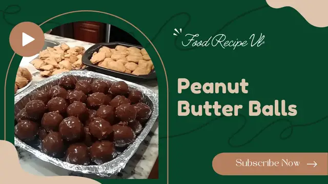 'Video thumbnail for Peanut Butter Balls'
