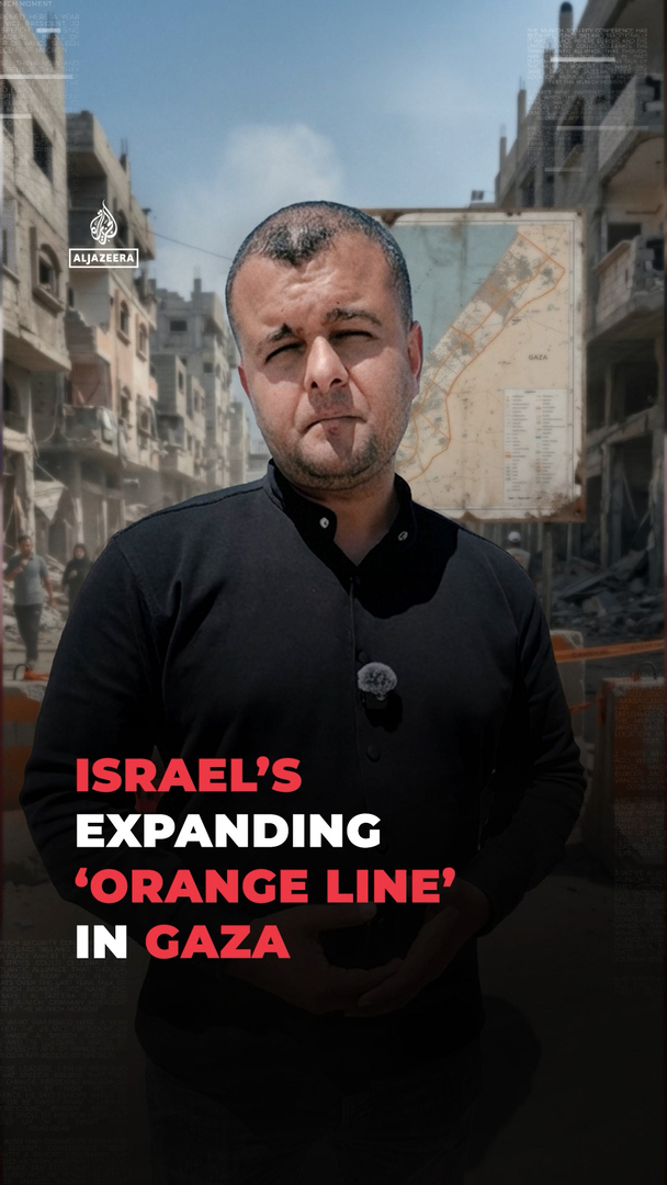 Video thumbnail for Israel’s expanding ‘orange line’ tightens deadly no-go zones in Gaza