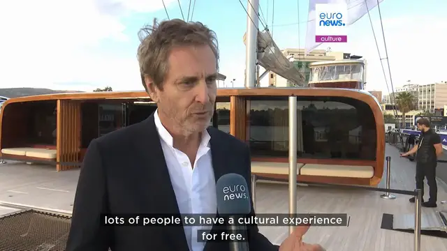 'Video thumbnail for Art Explora: all abord the ship selling culture around the Mediterranean'