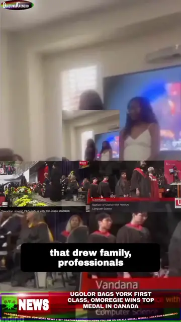 Video thumbnail for Ugolor Bags York First Class, Omoregie Wins Top Medal In Canada