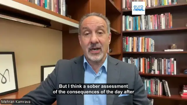 Video thumbnail for Iran warns Qatar and Saudi Arabia it will strike US targets if attacked, expert says