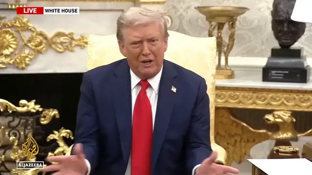 'Video thumbnail for Trump-Zelenskyy meeting: Ukraine open to trilateral talks with Putin'