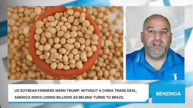 'Video thumbnail for US Soybean Farmers Warn Trump: Without A China Trade Deal, America Risks Losing Billions As Beijing Turns To Brazil'