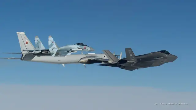 'Video thumbnail for NORAD intercepts 3rd Russian plane near Alaska in a week'