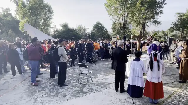 Video thumbnail for Mexico: Tlatelolco Residents Remember Earthquake Victims.