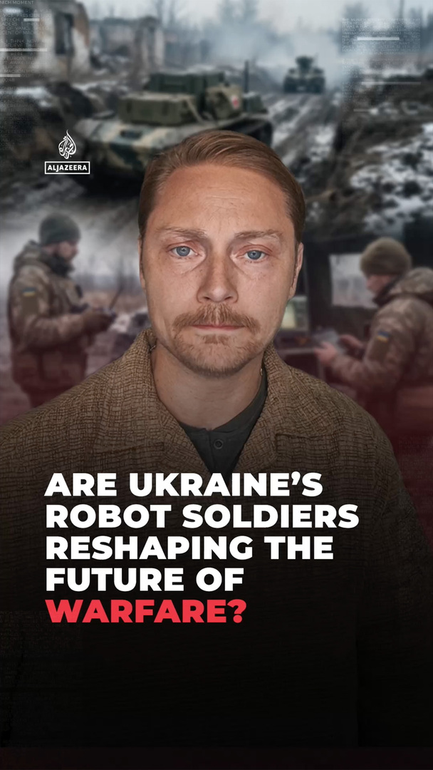 Video thumbnail for Are robot soldiers in Ukraine reshaping the future of war?