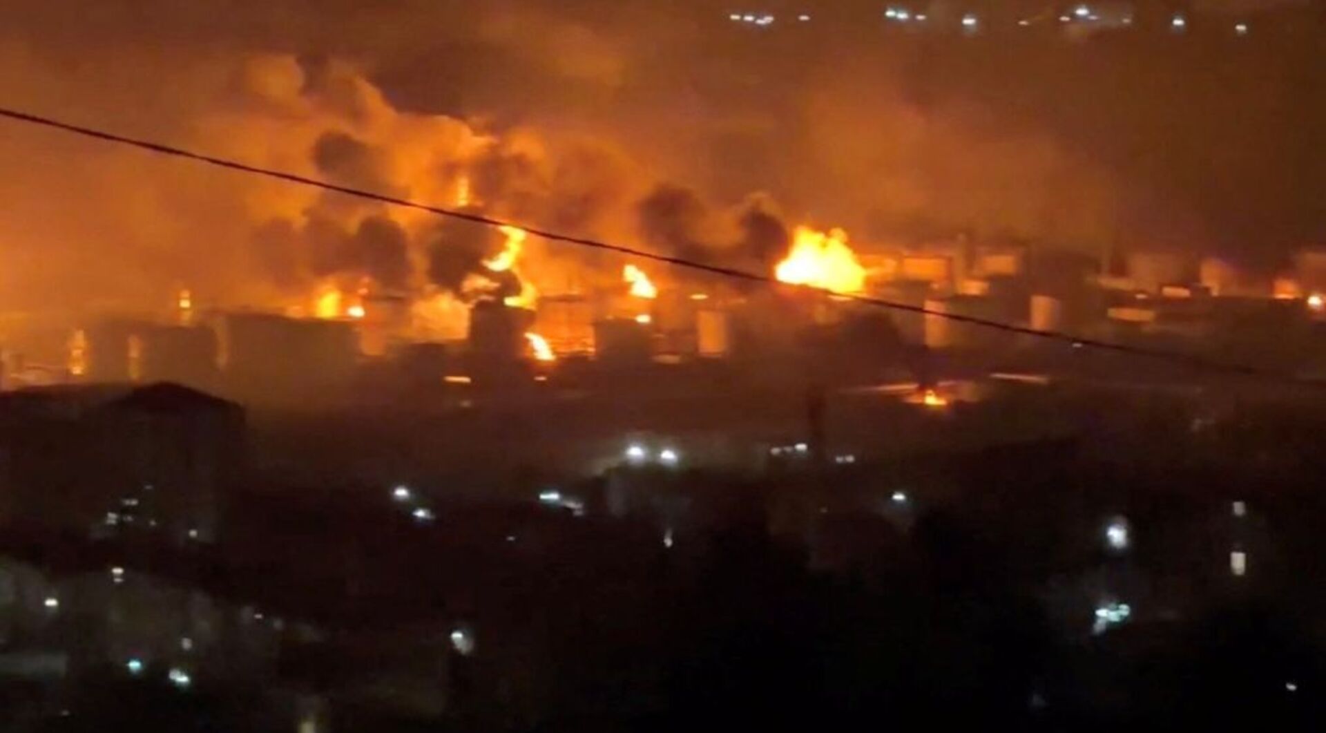 Video thumbnail for Ukraine hits Russia’s Tuapse oil refinery for a third time, causing new blaze and evacuation
