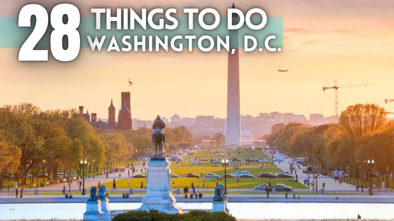 Video thumbnail for Best Things To Do in Washington DC 4K