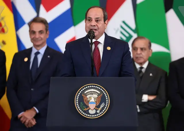 'Video thumbnail for Egypt: Two-state solution is 'the only way to achieve peace''