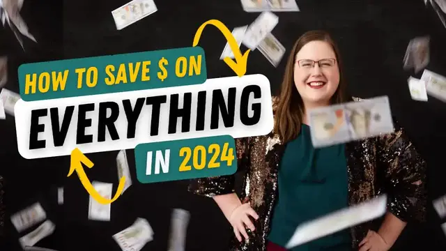 Video thumbnail for budget girl: save money on everything in 2024: budgeting, thrifting, & more!