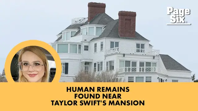 Video thumbnail for Human remains discovered down the road from Taylor Swift's Rhode Island mansion