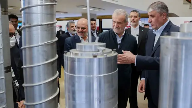 Video thumbnail for US official says ‘constructive’ Iran talks continue but nuclear issues delay deal