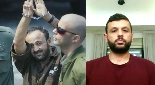 'Video thumbnail for Son of Palestinian leader Marwan Barghouti accuses Israel of threatening his father’s life in prison'